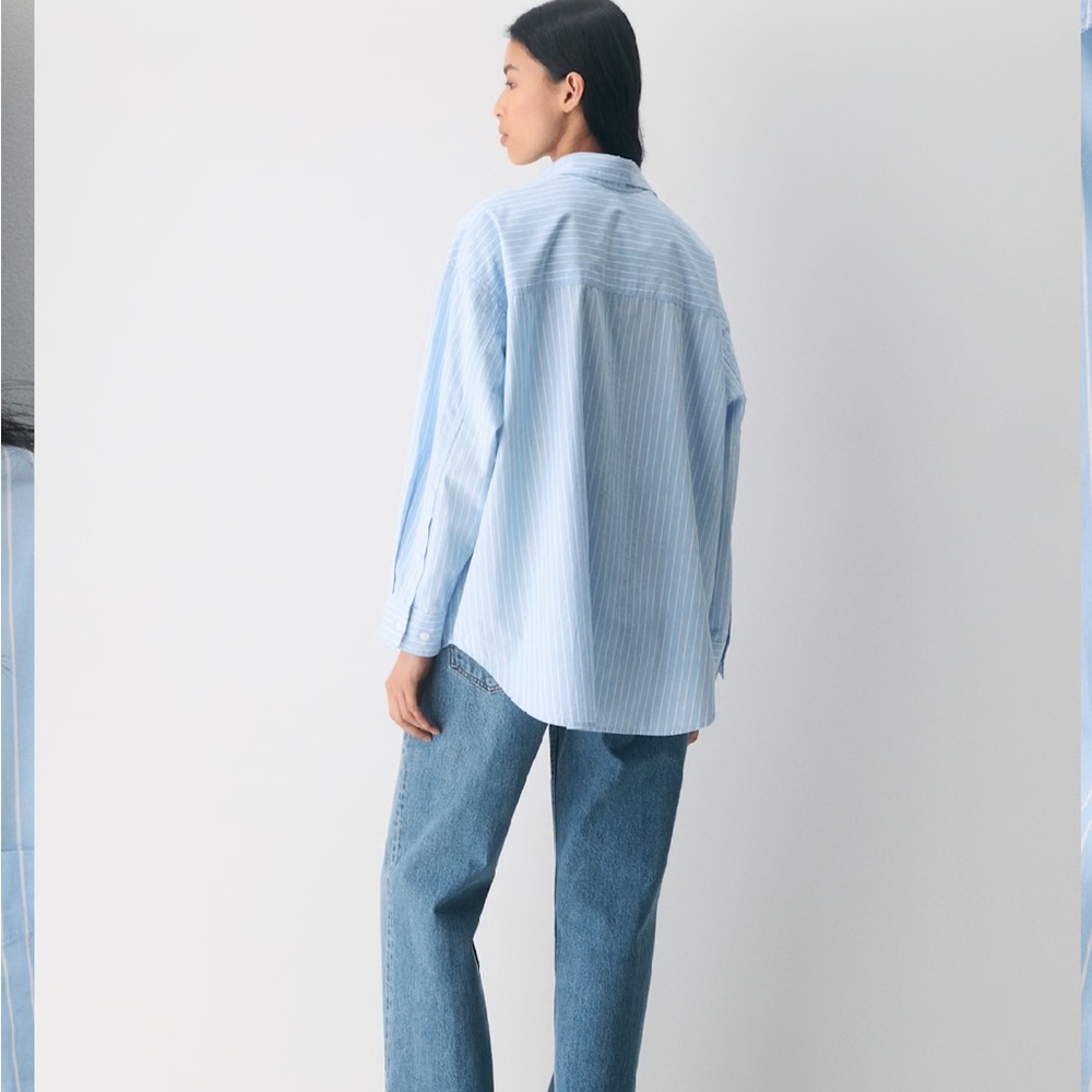 Wilfred Reminisce Relaxed Poplin Shirt - Picture 2 of 6
